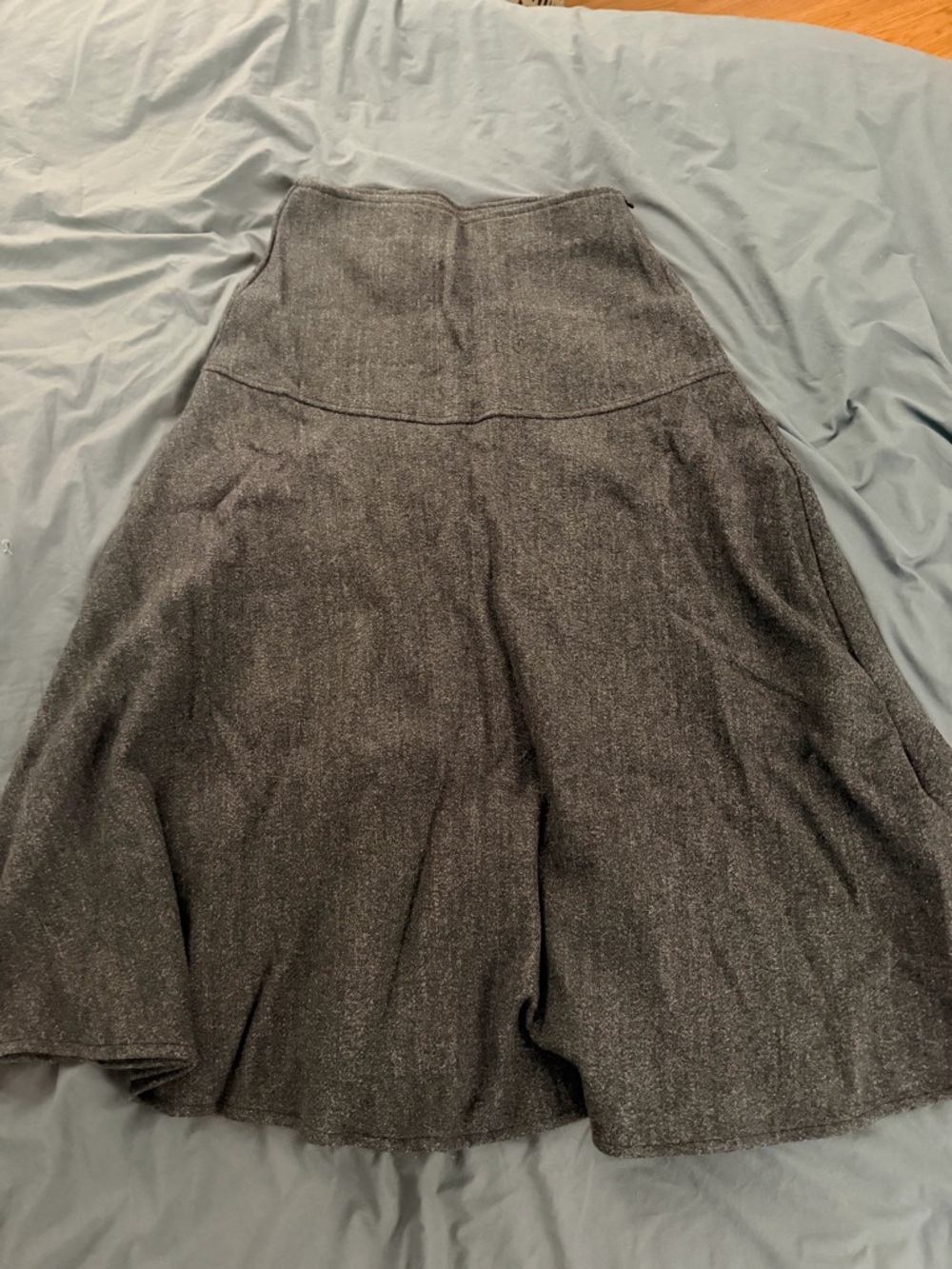 OGL Dark Charcoal A-Line Skirt